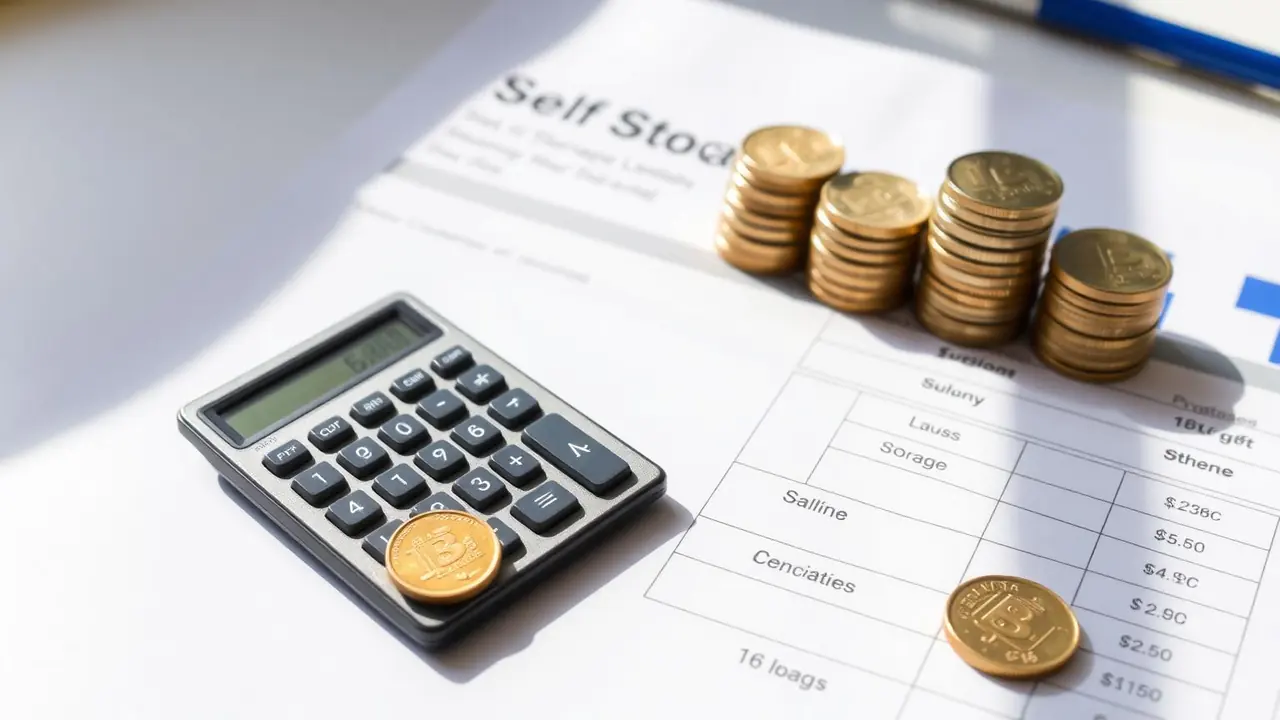 Price table comparing self storage software costs